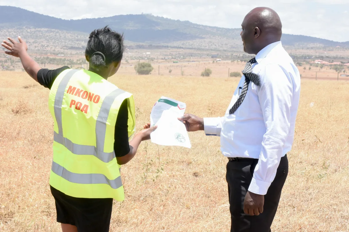 DSLR photo of Baraka Gardens land estate in Mavoko — residential plots near Nairobi, Kenya (photo 05)