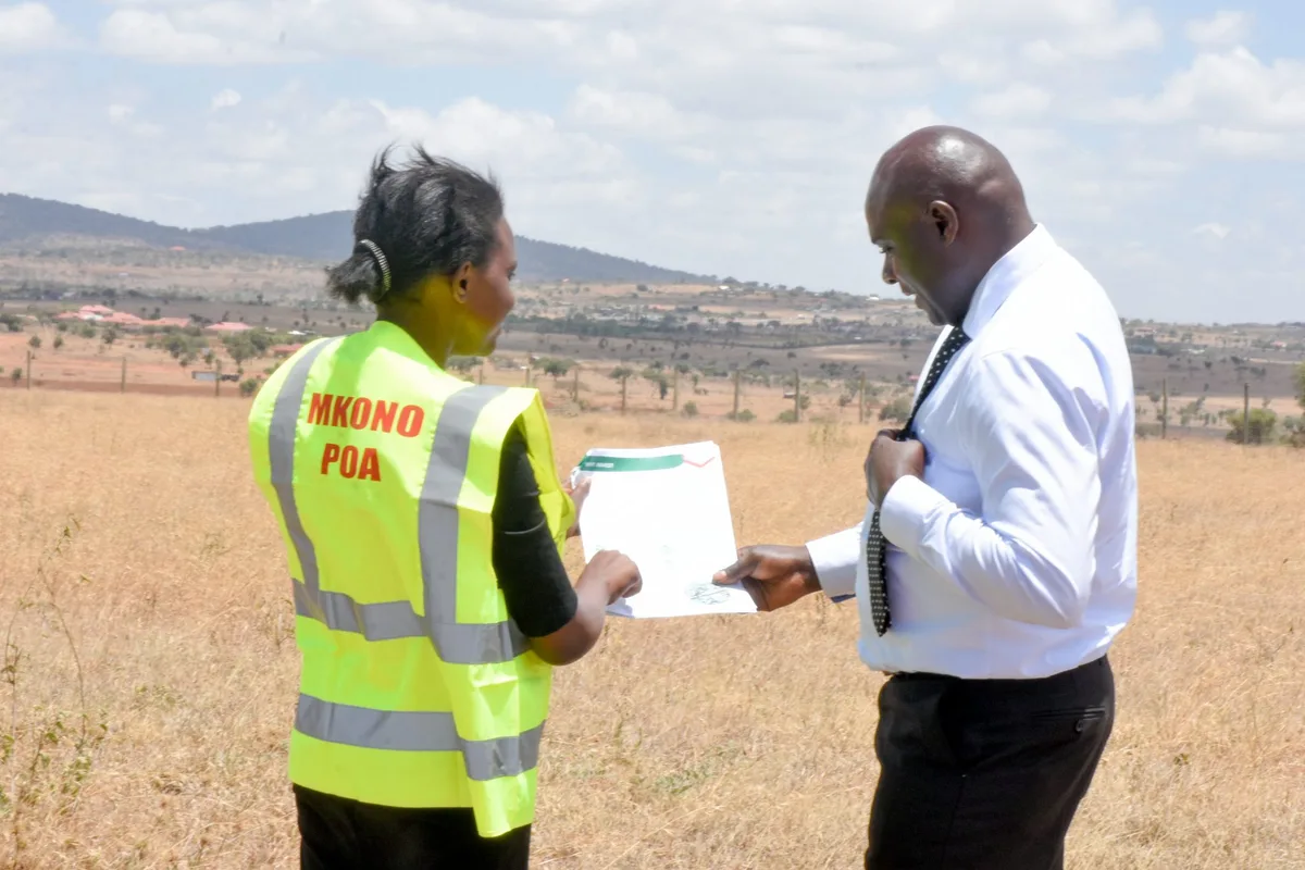 DSLR photo of Baraka Gardens land estate in Mavoko — residential plots near Nairobi, Kenya (photo 06)