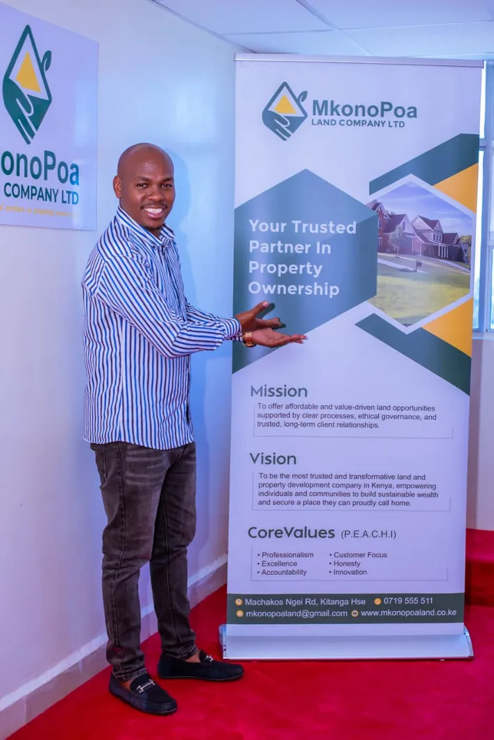MkonoPoa team during a site visit and client engagement