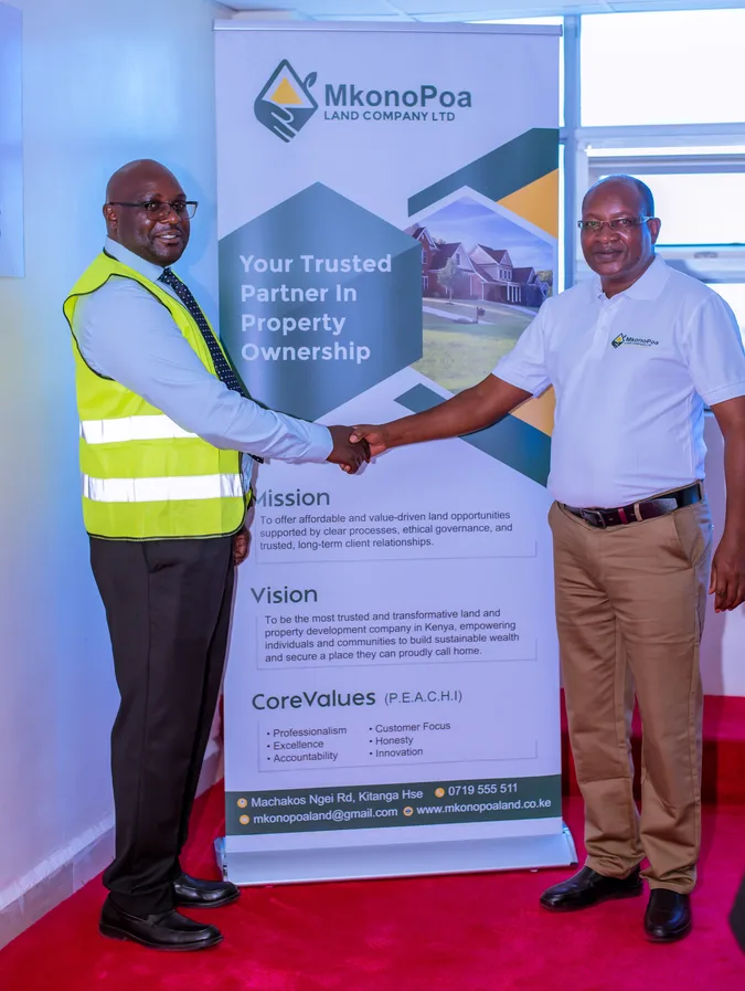 Site visit photo at Hills View Estate, Muthwani, Machakos — investment land plots for sale (photo 02)